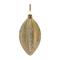 Blue & Brown Distressed Ribbed Glass Ornament Set